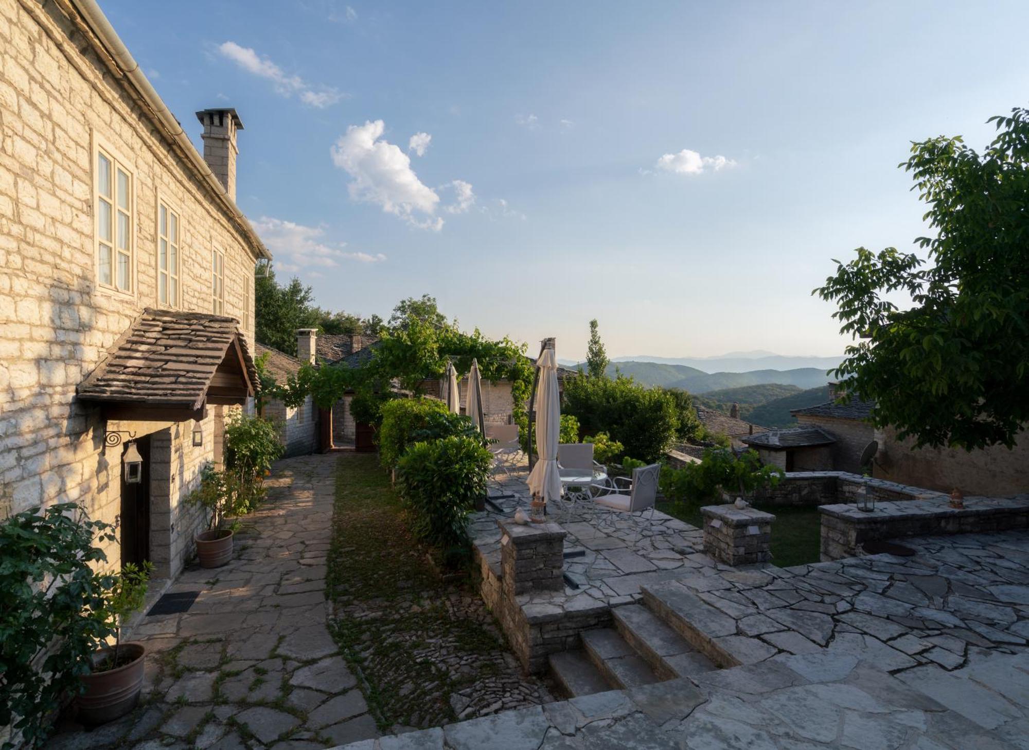 Amaryllis Boutique Guest House Ano Pedina Exterior foto